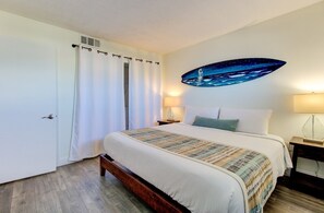 1 غرفة نوم ومكواة/لوح كي وواي فاي وملاءات أسرّة