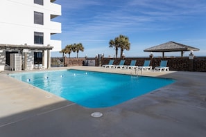 Indoor pool, a heated pool - 0311 Seaside Retreat by Atlantic Towers (Carolina Beach)