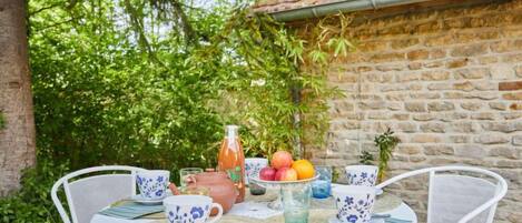 Opções para refeição ao ar livre