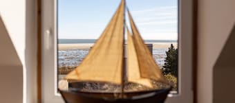 Maisonettewohnung mit Exklusivem Meerblick Modern, Besonders, Gemütlich und Zweckmäßig Eingerichtet ist Diese Niedliche Ferienwohnung auf der Südspitze Amrums