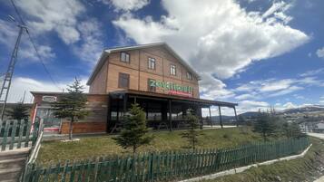 Façade de l’hébergement