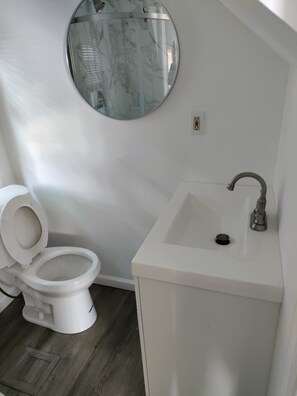 Douche, papier toilette