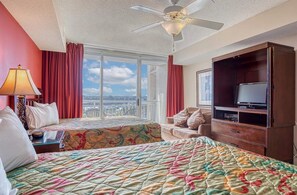 4 habitaciones, escritorio, tabla de planchar con plancha y wifi gratis 