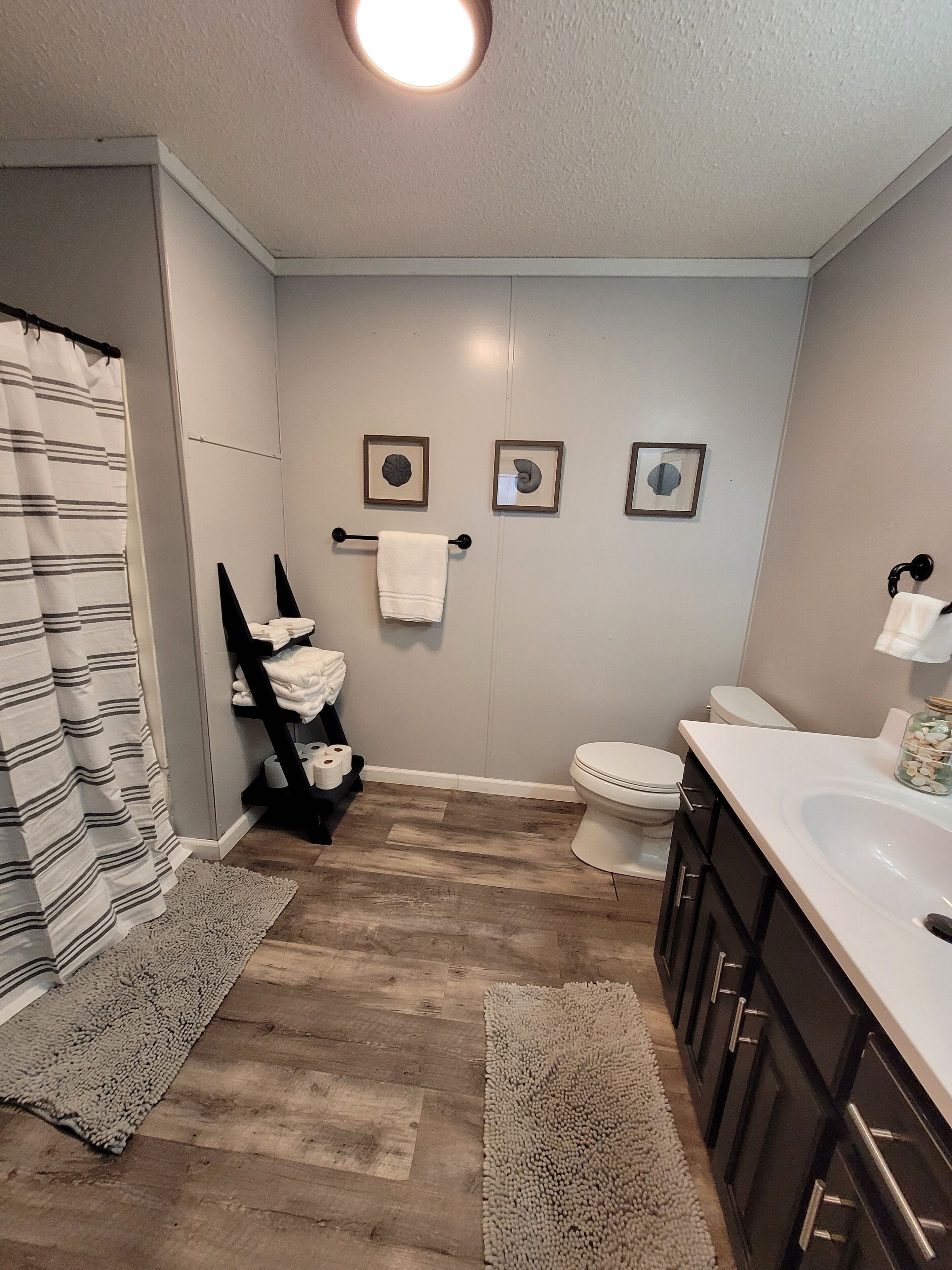 吹风机、毛巾、肥皂、卫生纸