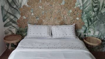 2 chambres, fer et planche à repasser, Wi-Fi gratuit, draps fournis