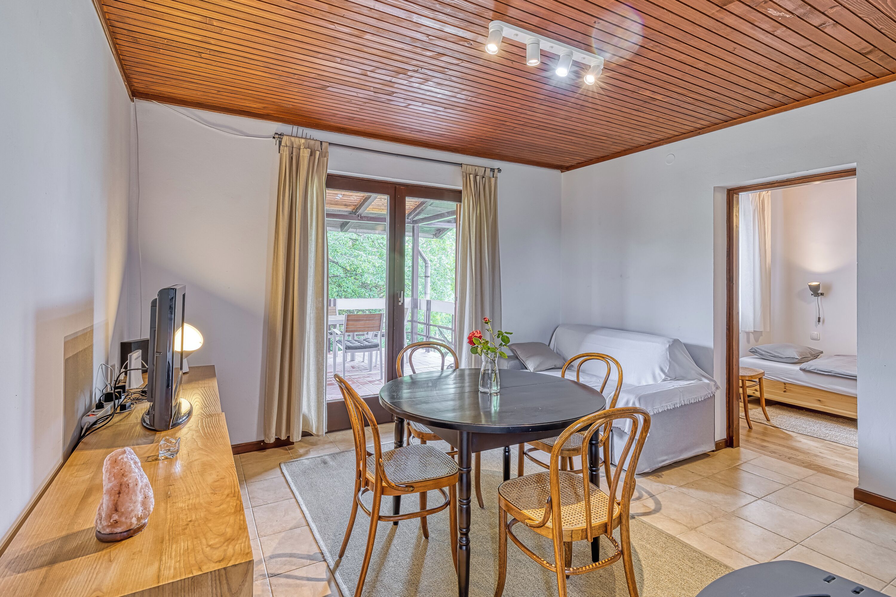 蜜月獨棟房屋, 多間臥室, 山間 (Lovely House Near Zagreb With Terrace) | 用餐區