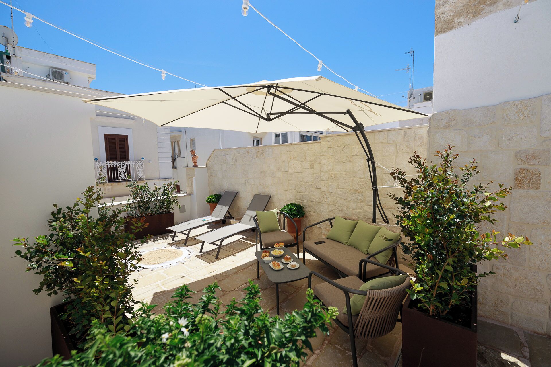 Terraza en la azotea