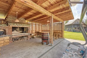 Maison Familiale, 6 chambres (Relax House Nizka Savinja) | Cuisine privée | Réfrigérateur, micro-ondes, four, plaque de cuisson