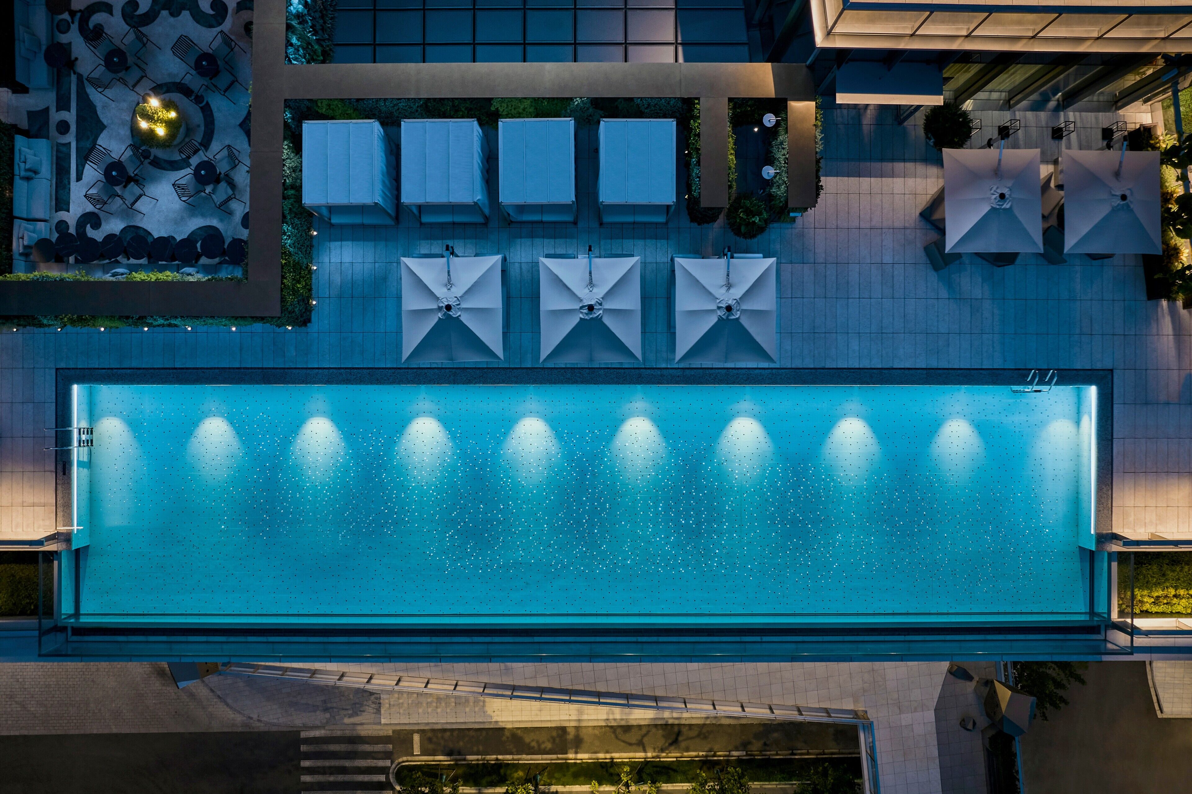 Seasonal outdoor pool