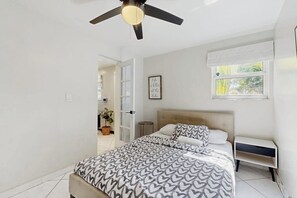 1 bedroom, iron/ironing board, Internet, bed sheets