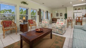 Condo, 2 Bedrooms | Living area - Romar Lakes 103e 2 Bedroom Condo by Redawning (Orange Beach)