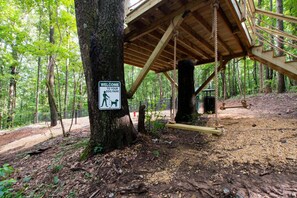 Property grounds - #4 (Birch) Luxury Treehouse near Lake Guntersville (Scottsboro)