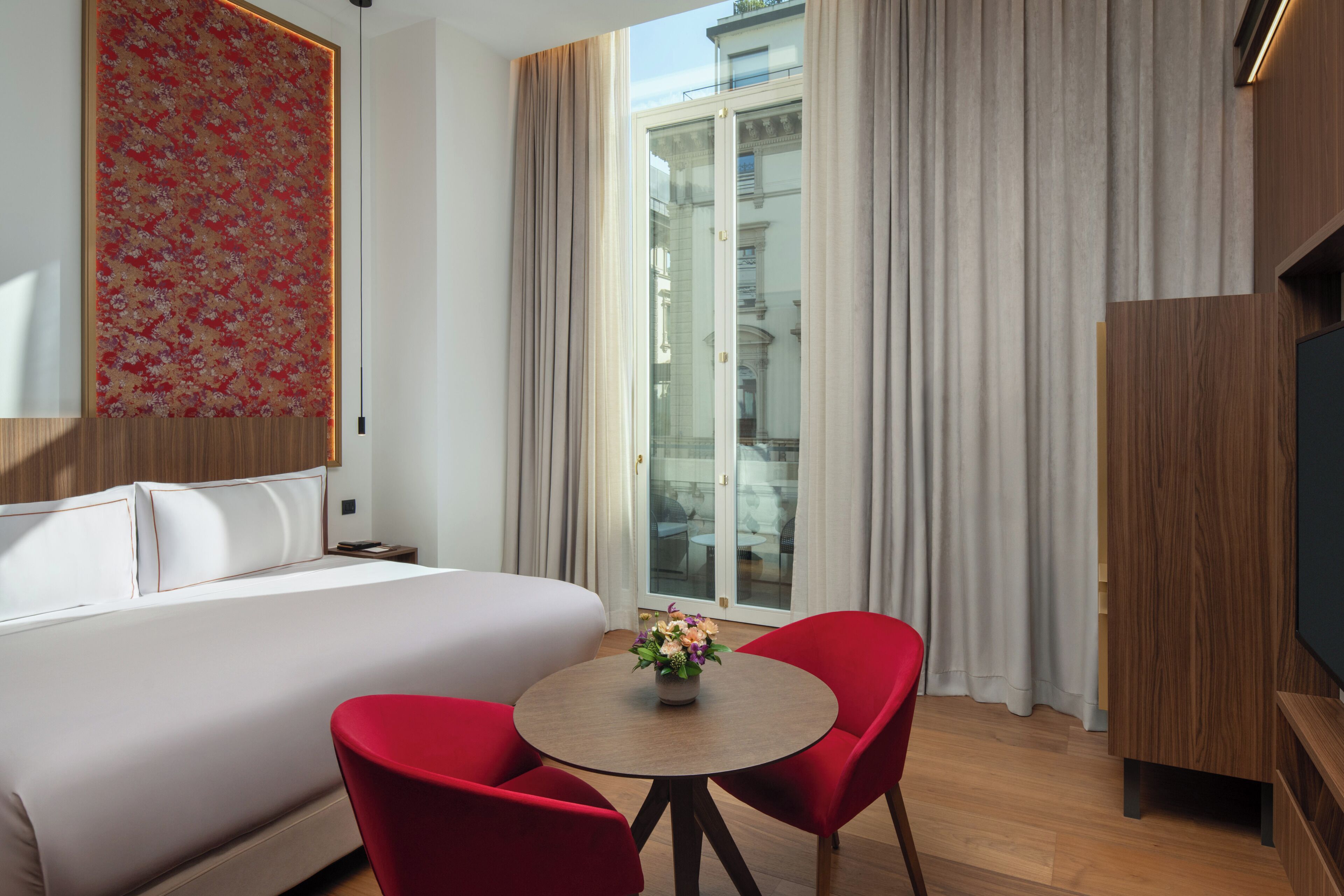 Supreme Room with Balcony with Spa Access | Hypo-allergenic bedding, down comforters, minibar, in-room safe