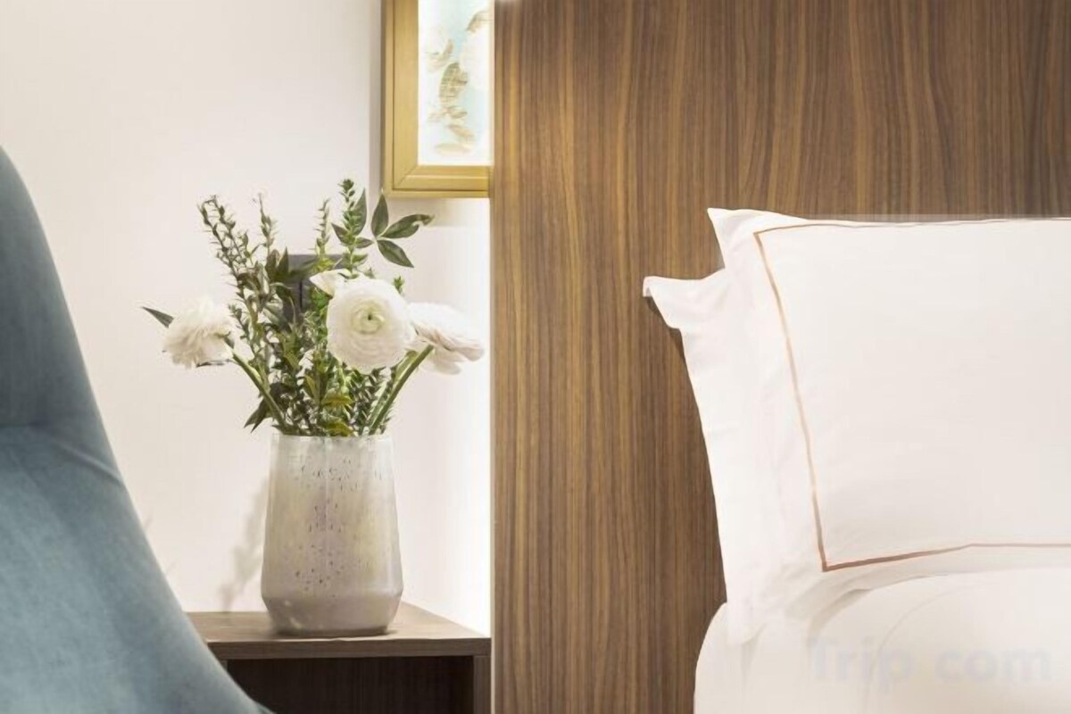 Hypo-allergenic bedding available, down comforters, minibar