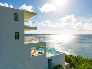 Villa | Property grounds - Lovely Villa in Iconic Little Bay Anguilla (The Valley)