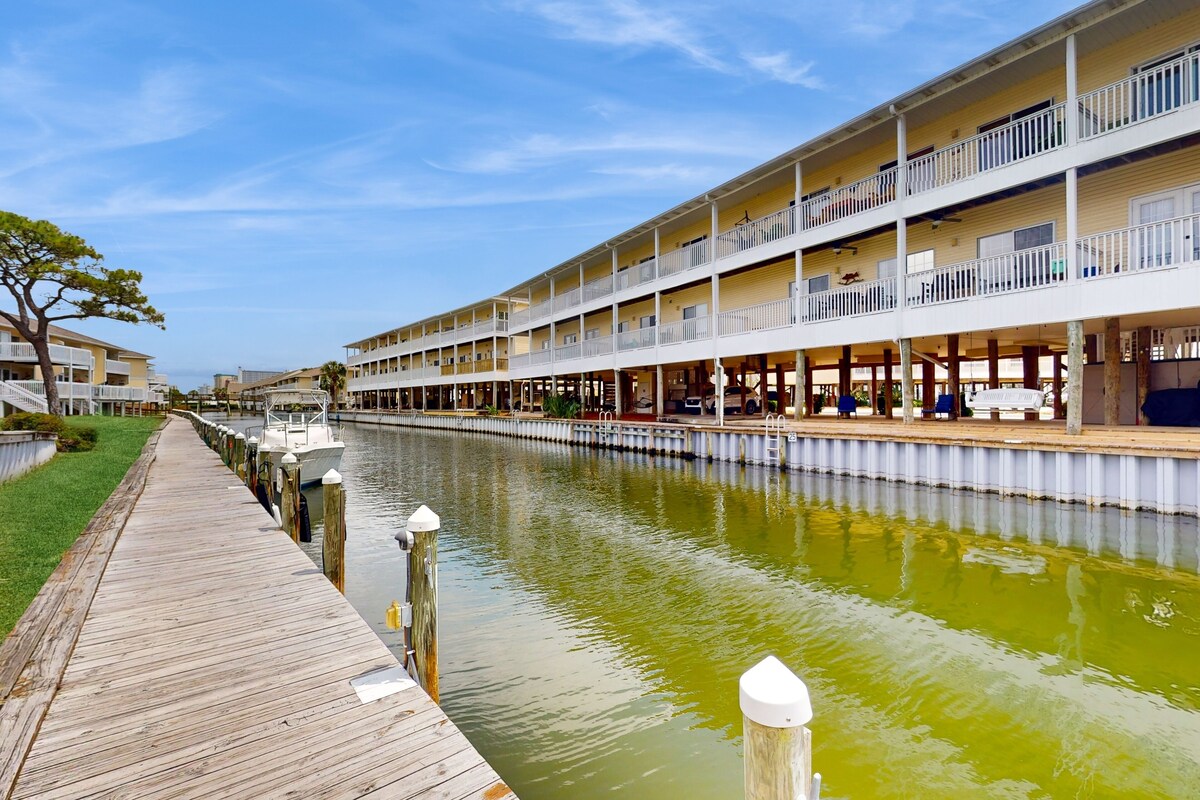 Photo 38 of Inviting condo with dock, pool, hot tub & private beach - dog-friendly