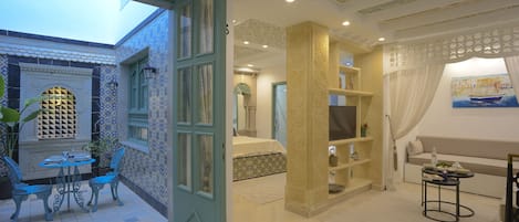 Suite Royal, varias camas, para no fumadores | Ropa de cama de alta calidad, edredón y camas con pillow-top