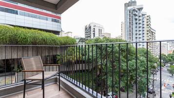 Monolocale Tradizionale, 1 letto matrimoniale, patio | Balcone