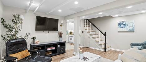 Smart-tv och böcker