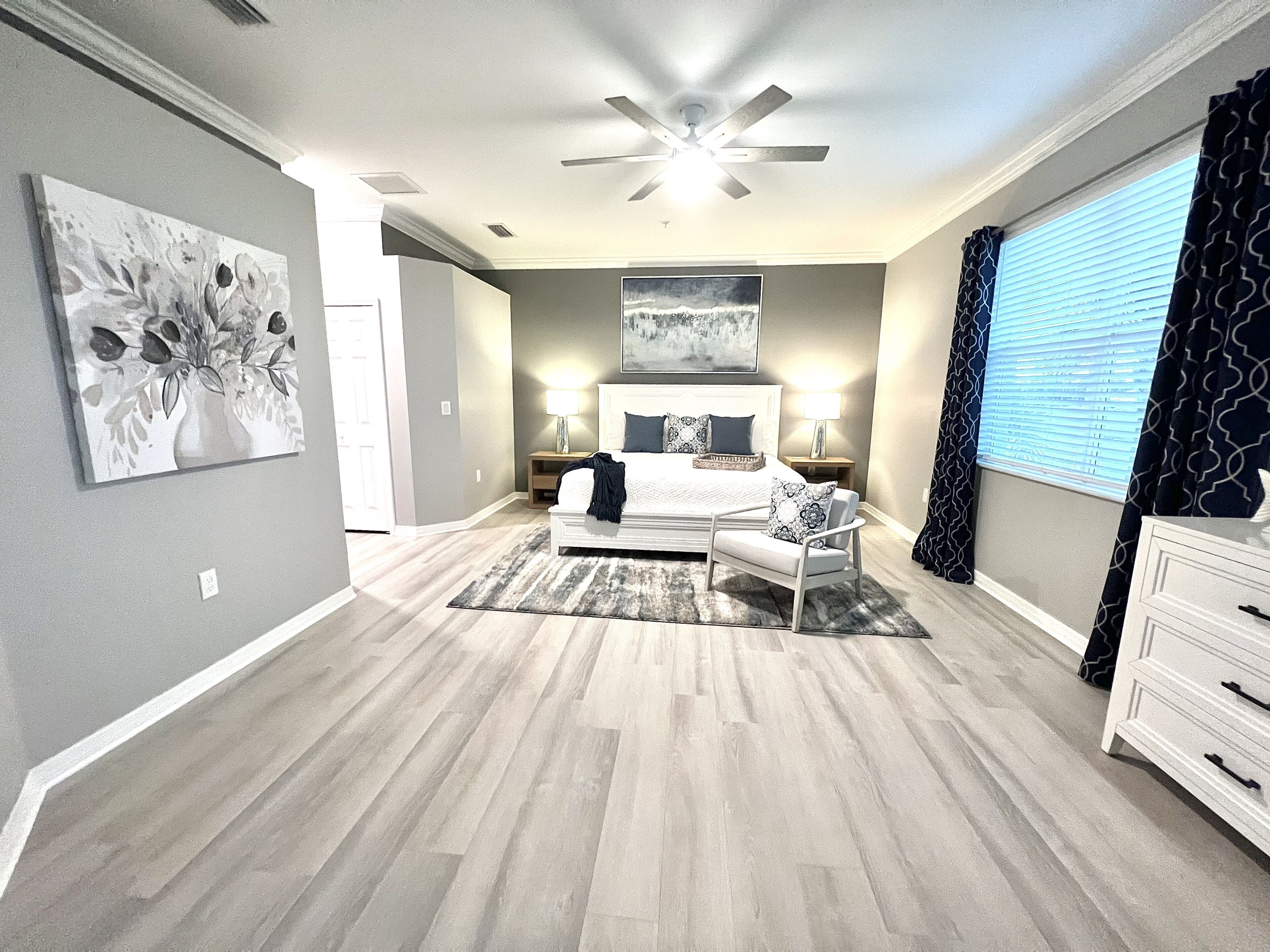 3 bedrooms, desk, iron/ironing board, WiFi