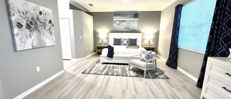 3 bedrooms, desk, iron/ironing board, WiFi