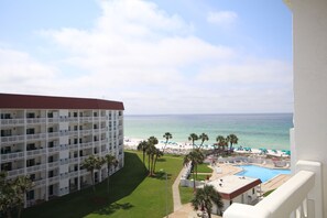 Apartment, 2 Schlafzimmer | Strand-/Meerblick