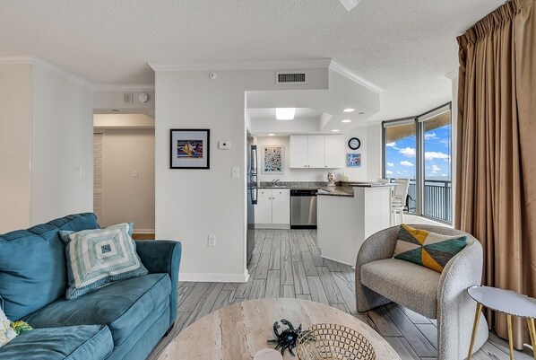 Condo, 2 Bedrooms | Living area | Smart TV