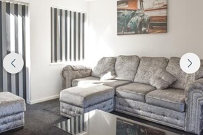 House | Living area | TV - The Hawthorns Large Detached 3 Bedroom Family Home (Seaham)