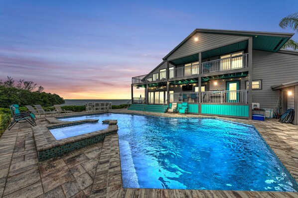 House, 5 Bedrooms | Pool | Outdoor pool, a heated pool - Bay House Retreat managed by Beach Retreats (Bradenton)