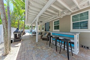 House, 2 Bedrooms | Terrace/patio - Sandcastle by the Sea managed by Beach Retreats (Holmes Beach)