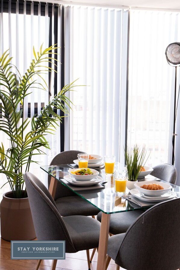 Panoramic Apartment | Living area | 42-inch Smart TV with digital channels, TV