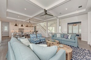 Hus - 4 soveværelser | Opholdsområde
