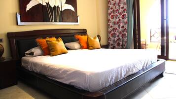 Apartment, 1 Queen Bed | 1 bedroom, bed sheets