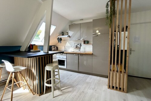 Le Salicorne, appartement pour 3 personnes sur le port