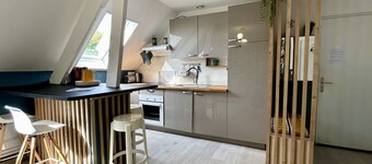 Le Salicorne, apartment for 3 on the port
