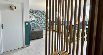 Le Salicorne, appartement pour 3 personnes sur le port