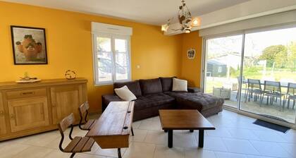 Maison familiale pour 8 personnes avec jardin