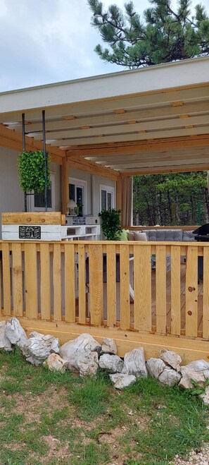 House, 1 Queen Bed | Property grounds - Charming 2-bed House in Croatia , Razanac (Razanac)