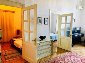 Apartment | 2 Schlafzimmer, Bügeleisen/Bügelbrett, kostenloses WLAN