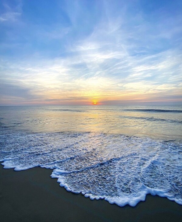Sun loungers, beach towels