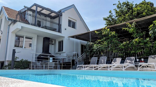 Außenpool, beheizter Pool