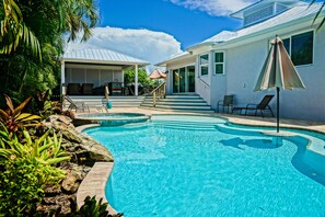 House, 4 Bedrooms | Pool | Outdoor pool, a heated pool - Mermaid's Crossing managed by Beach Retreats (Holmes Beach)