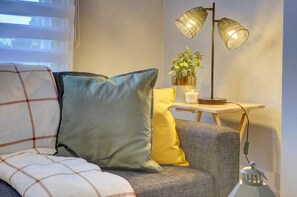 1 多间卧室、熨斗/熨衣板、免费 WiFi、床单