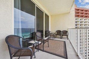 Condo, 1 Bedroom | Property grounds - Shores of Panama 1717 - 1 Bedroom + Bunk room . Gulf-Front with Oversized Balcony! 1 Condo by RedAwning (Panama City Beach)