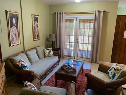 Lovely two bedroom condo with pool access