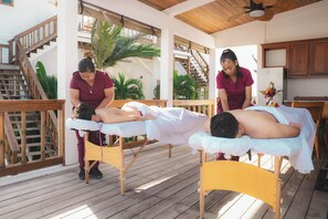 Hot stone massages, deep-tissue massages, Swedish massages, body scrubs