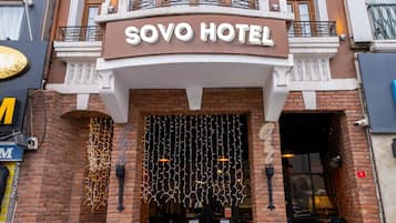 Fassade der Unterkunft