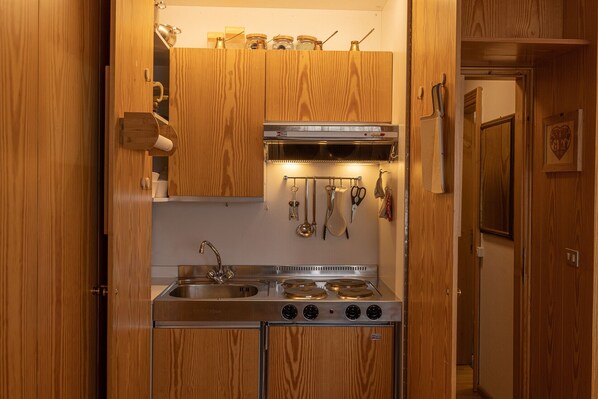 Fridge, microwave, coffee/tea maker, electric kettle - SORAPIS MINI - Studio Apartment (Cortina d´Ampezzo)