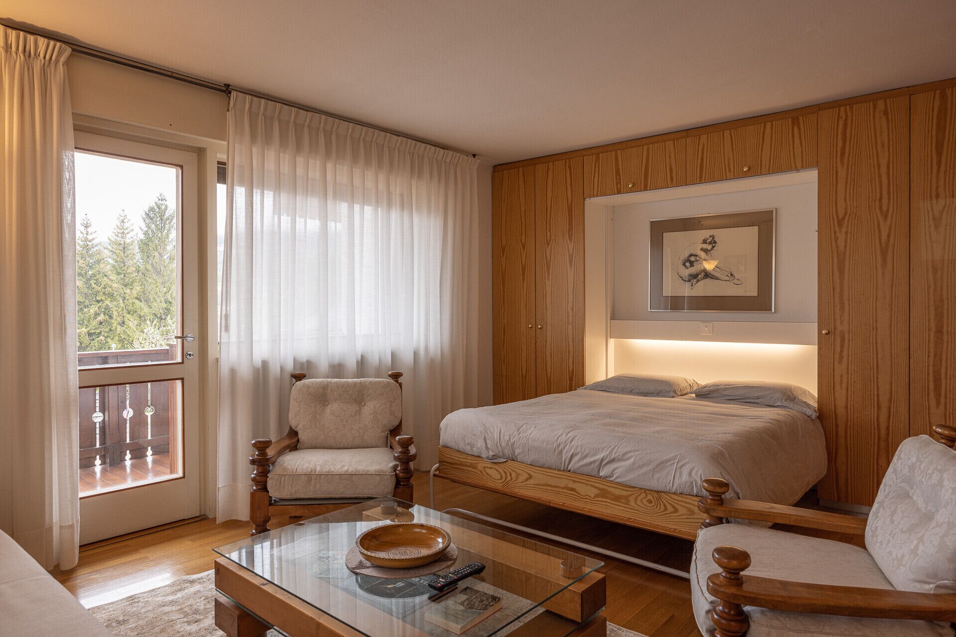 1 chambre, fer et planche à repasser, Wi-Fi gratuit, draps fournis