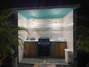Terrace/patio - Marbella Beach House - Playa El Majahual (La Libertad Department)